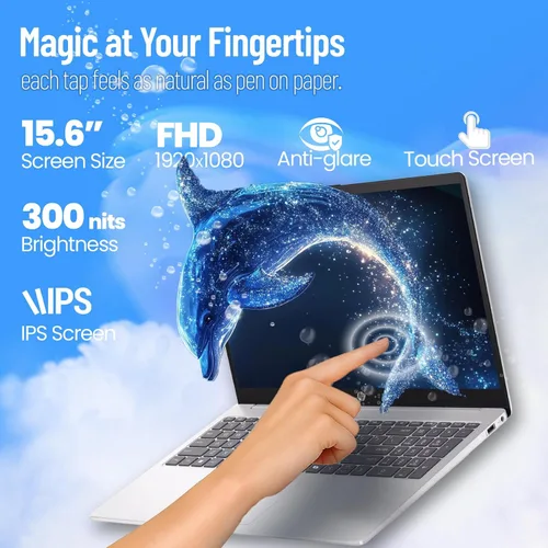 Miniatura 4 de HP Computadora portátil con pantalla táctil de 15.6 pulgadas • Desaplay FHD IPS de 15.6 pulgadas • Intel 10-Core i7-1355U • Wi-Fi 6 • Eliminación