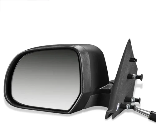 DNA Motoring OEM-MR-NI1320226 Espejo de puerta lateral izquierdo manual de estilo de fábrica compatible con Nissan Versa 12-15