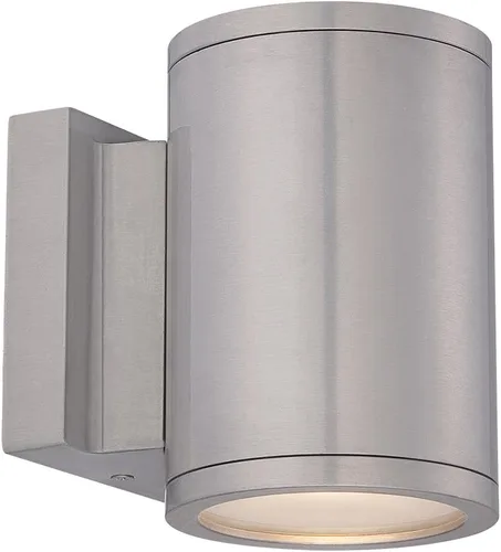 Miniatura 9 de WAC Lighting WS-W2605-GH - Lámpara de pared LED para exteriores, luz individual respetuosa con el cielo oscuro, 3000 K en acabado grafito