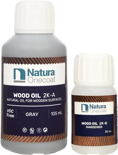 Miniatura 11 de Aceite Tinte para Madera - 769 pies² - 1.3 L, Transparente – Acabado de Madera para Muebles de Interior y Pisos - Aceite de Linaza para Madera