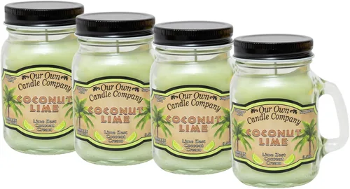Miniatura 27 de Our Own Candle Company - Mini vela perfumada en tarro con eliminador de humo, 3.5 onzas (paquete de 4)