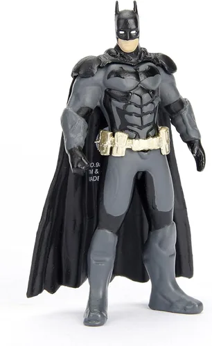 Miniatura 3 de Jada DC Comics Batman 2015 Arkham Knight Batmobile y Batman Metals Vehículo coleccionable de juguete fundido a presión con figura, negro, escala 1:24