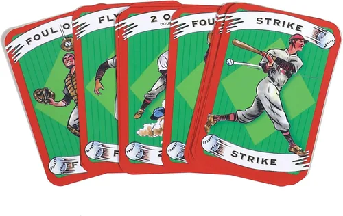 Miniatura 6 de eeBoo: Juego de cartas y juego de béisbol, 36 cartas de acción con campo plegable, desarrolla el pensamiento estratégico, para edades de 5 años