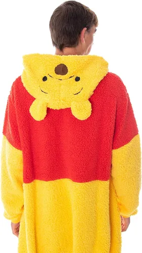 Miniatura 3 de Disney Winnie The Pooh Kigurumi - Disfraz para adultos traje de pijama Sherpa oso Pooh