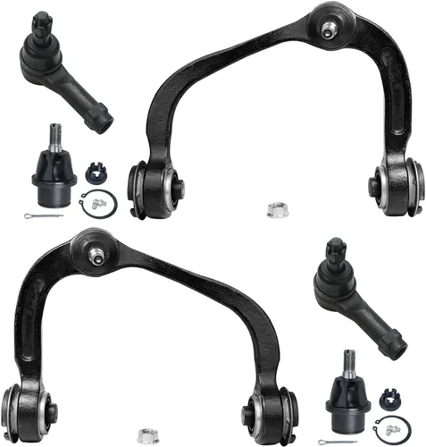 Miniatura 165 de Detroit Axle - Kit de extremo delantero para Chrysler 300 Dodge Charge Challenger 2011-2023, 2 brazos de control inferiores traseros 2 rótulas