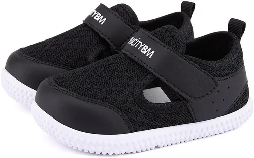Miniatura 44 de BMCiTYBM Zapatos de bebé para niños pequeños, zapatillas de malla transpirable antideslizantes