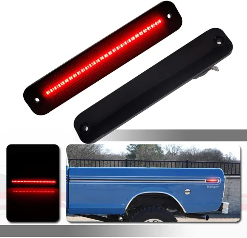 Miniatura 9 de Lente con Efecto Ahumado Compatible con Kit de Carcasa de Lámpara Compatible con Ford E100 E150 E250 E350 F100 F150 F250 F350 F350 F500 1973-1991