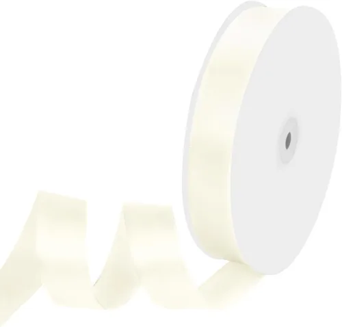 Miniatura 54 de Cinta de tela de satén de 1-1/2 pulgadas de ancho x 50 yardas, cinta negra perfecta para lazos de bricolaje, guirnaldas, envoltura de regalos