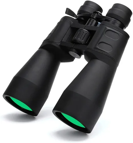 Prismáticos 10-380X100 para adultos, telescopio de prismáticos compactos impermeables de alta potencia con visión nocturna con poca luz para caza,