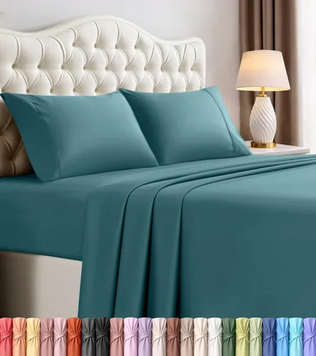 Miniatura 19 de Utopia Bedding - Juego de sábanas de microfibra cepillada, resistente al encogimiento y a la decoloración, de fácil cuidado, 3 piezas, tamaño Beige