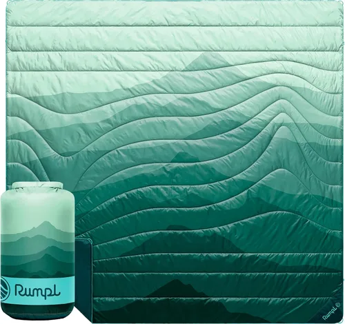 Miniatura 12 de Manta esponjosa Rumpl Original Puffy - Manta de acampar acolchada y cálida, 100% aislamiento de poliéster reciclado, ligera, fácil de empacar