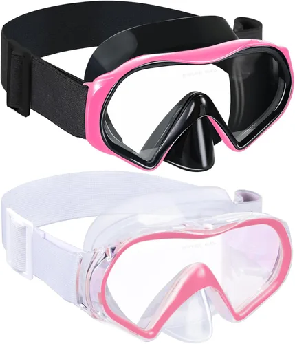 Miniatura 29 de Aegend Máscara de buceo para adultos y jóvenes, antivaho anti-UV, amplia visión, máscara de esnórquel para buceo, natación, esnórquel