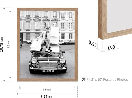 Miniatura 3 de Poster Master - Cartel de moda - Impresión de compras en París - Arte de fotografía de moda - Regalo glamuroso para ella, mujeres, fashionistas