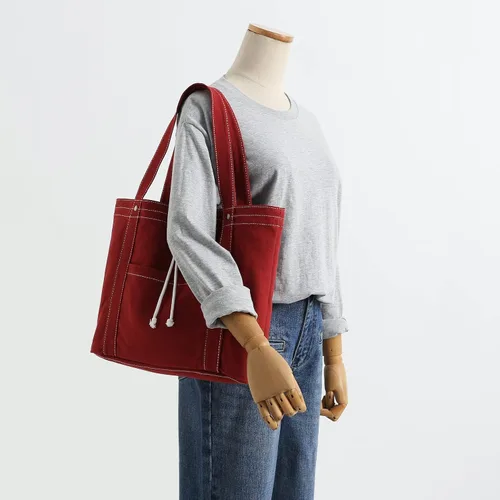 Miniatura 2 de Jeelow Bolso de mano de lona Bolso de hombro Crossbody Bolsas con bolsillos para hombres y mujeres