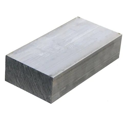 Barra plana cuadrada de aluminio de 2 pulgadas (1.969 in) x 4 pulgadas (3.937 in), placa de uso general 6061, 8 pulgadas de largo, placa de uso