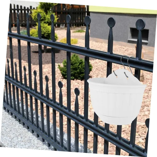 Miniatura 9 de Maceta colgante al aire libre semicircular de pared decoración elegante