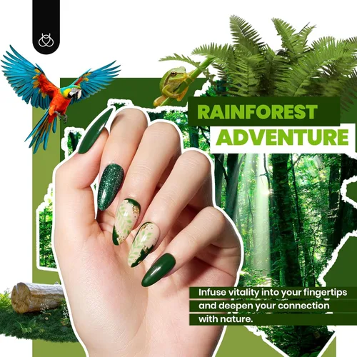 Miniatura 8 de Beetles - Kit de esmalte de uñas de gel de 36 colores, juego de esmalte de gel pastel de verano con capa base, capa superior brillante y pegamento