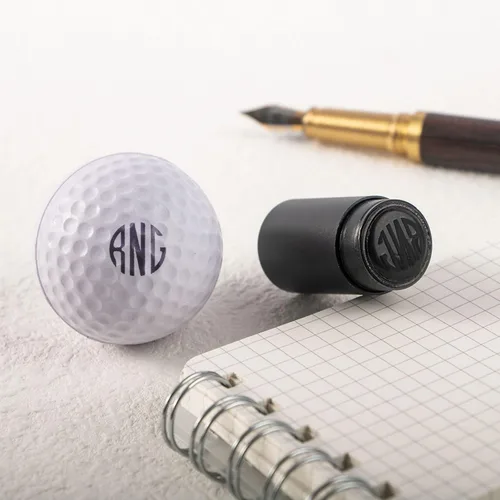 Miniatura 6 de STAMTECH Sello de pelota de golf personalizado: añade un toque personal a tu juego de golf con sello de pelota de golf reutilizable personalizado