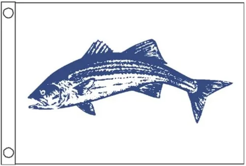 Miniatura 11 de Taylor Made Products - Bandera de captura de pescador, banderín de pez, nailon, 12 x 18 pulgadas