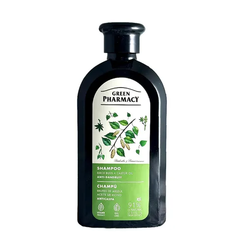 Miniatura 5 de Champú anticaspa de brotes de abedul y aceite de ricino 11.83 onzas líquidas Fortalece el cabello, hidrata y combate la caspa. Ingredientes