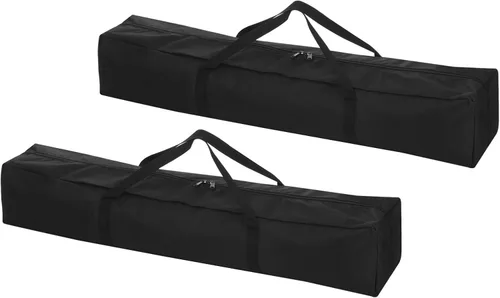 Miniatura 16 de PATIKIL Bolsa de repuesto para silla de campamento de 39 pulgadas, paquete de 2 bolsas de transporte plegables de nailon, bolsa grande