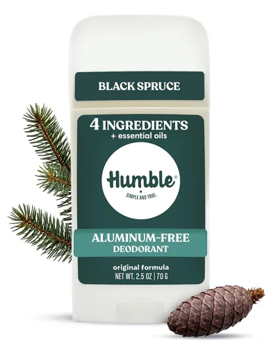 Miniatura 13 de HUMBLE BRANDS - Formula original de desodorante sin aluminio Control de olores, larga duración, bicarbonato de sodio, aceites esenciales, sutil