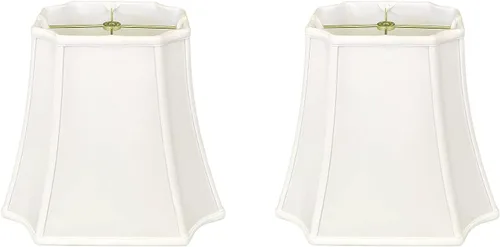 Miniatura 12 de Royal Designs, Inc. Persiana rectangular de esquina invertida, BS-712-11BG-2, oro antiguo, (4.25 x 6) x (8 x 11) x 8.75, juego de 2