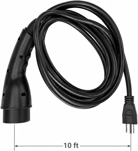 Miniatura 6 de JOEEGO Conjunto de cable de alimentación de carga para carrito de golf D2, D3, D5 y D-Max EV, 16A 110V ~ 220V, certificado UL, reemplaza al OEM #