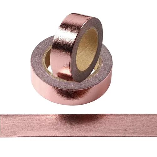 Miniatura 8 de Cinta Washi de lámina, juego de 2 rollos de 15 mm x 10 m (5/8" x 393 pulgadas) Cinta Washi, cinta adhesiva para manualidades, suministros de cinta