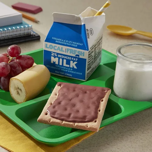 Miniatura 2 de Kellogg's Pop-Tarts - Pasteles tostadores de desayuno hechos con grano entero, caramelo esmerilado, 21.1 onzas (72 unidades)