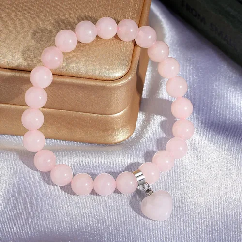 Miniatura 4 de MAIBAOTA Pulsera de ansiedad para aliviar el estrés, pulseras curativas naturales para mujeres y hombres, pulsera de cuentas de piedras preciosas