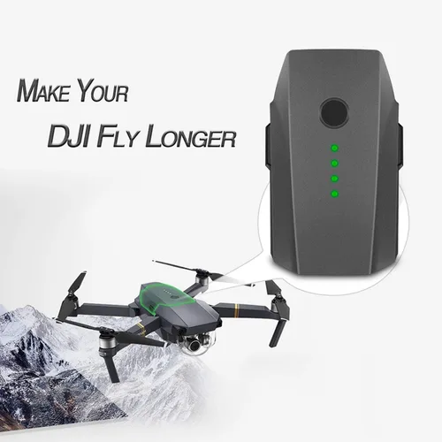Miniatura 6 de Paquete de 2 baterías Mavic Pro, 3830 mAh, 11.4 V, repuesto inteligente de vuelo para DJI Mavic Pro/Pro Platinum/Alpine White