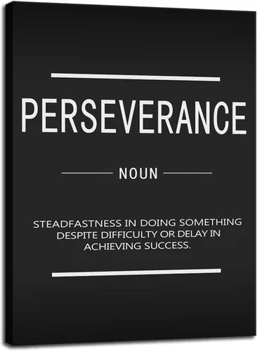 Miniatura 5 de WYJZDZQ8 Lienzo inspirador para la oficina, póster de arte de pared, cuadros motivacionales, lienzo con texto en inglés "How To Be Mentally Strong