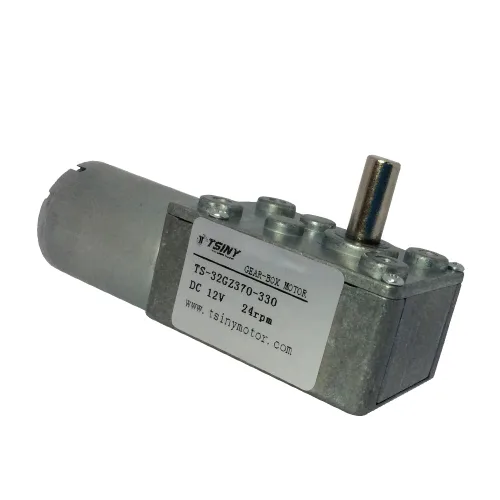 Miniatura 2 de BEMONOC Mini 12vdc eléctrico reversible 24 RPM engranaje DC Motor Metal Gear Boxeo 0.236 in eje