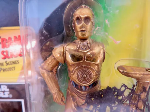 Miniatura 2 de Hasbro Power of The Force Freeze Frame C-3PO w/CargoNet
