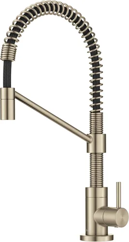 KRAUS Bolden Grifo de filtro de agua potable de una sola manija para ósmosis inversa o sistema de filtración de agua en bronce champán antiguo sin