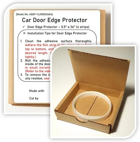 Miniatura 6 de Protector de borde de puerta de automóvil 3M-4doors/entrada/calcomanía/guardia, 3M-PPF (película de protección de pintura), transparente