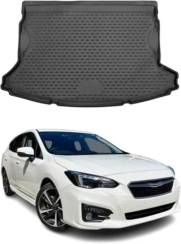 Miniatura 10 de OMAC Alfombrillas de carga para Subaru Impreza 2008-2011 Impermeable TPE Negro