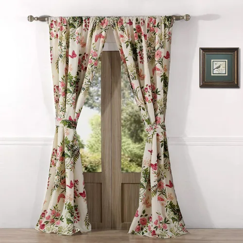 Miniatura 2 de Greenland Home Cenefa de ventana de mariposas, multicolor 84 x 14 pulgadas