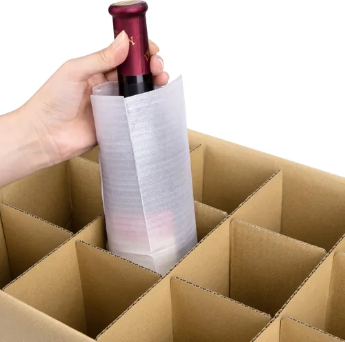 Miniatura 6 de codree 4 Kits de Embalaje de Vidrio - Divisores de Vidrio para Cajas de Mudanza - Cajas de Embalaje de Cristalería Divisores Corrugados con 48 4