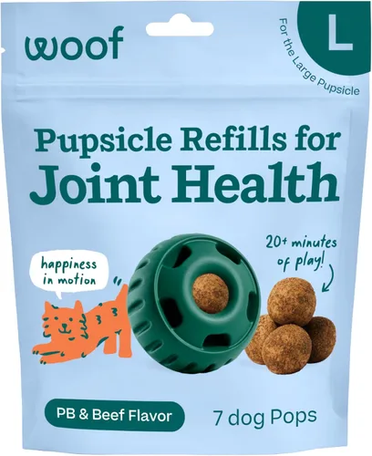 Miniatura 15 de WOOF Pupsicle - Paletas de repuesto para calmar – Recambios de larga duración para el juguete Pupsicle para promover la calma – Golosinas calmantes
