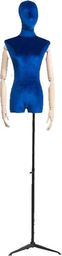 Soporte de exhibición de maniquí, modista femenina, maniquíes, muestra la altura del pecho, base de trípode ajustable para disfraz, joyería