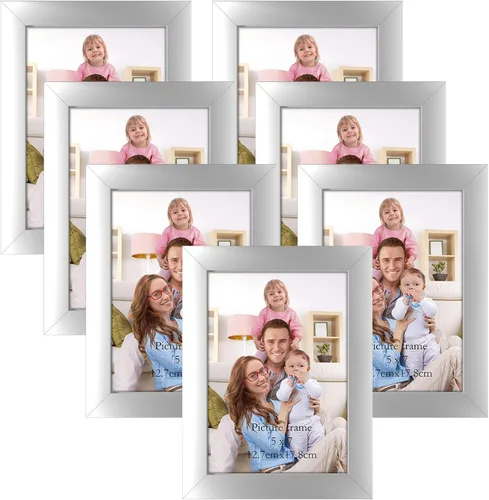 Miniatura 27 de Giftgarden - Juego de 7 marcos para fotos de 4 x 6 pulgadas, color negro, marcos para fotos de 4 x 6 pulgadas para pared o mesa