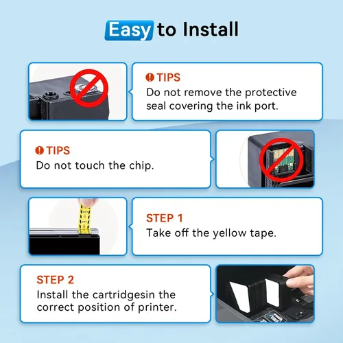 Miniatura 5 de Paquete de 4 cartuchos de tinta 950XL 951XL para impresora HP compatibles con cartuchos de tinta HP 950 951, paquete combinado funciona con HP