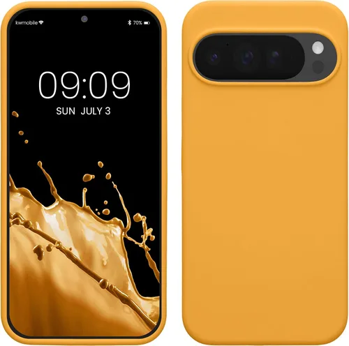 Miniatura 329 de kwmobile Funda Compatible con Google Pixel 6 Pro - Funda de Teléfono de Silicona TPU con Acabado Suave - Azul Caribe