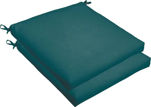Miniatura 8 de Sorra Home Sunbrella Bristol - Cojín cuadrado para silla (juego de 2), resistente a la decoloración y al agua, para exteriores e interiores