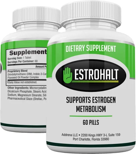 Suplemento DIM (diindolilmetano) e indol-3-carbinol (I3C) – Apoyo al equilibrio hormonal para hombres y mujeres – 60 tabletas