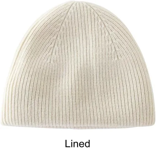 Miniatura 6 de LLmoway Gorro de punto con puños para hombre y mujer, sombrero de pescador de invierno, 50% lana