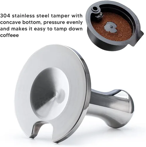 Miniatura 3 de Cápsulas de café reutilizables, filtro de café recargable compatible con máquinas Tassimo, cápsulas de café con tapas reutilizables