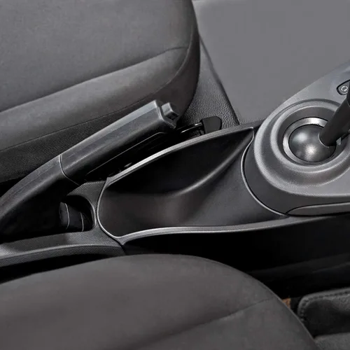 Miniatura 3 de Reposabrazos de plástico ABS Consola central Freno de mano Caja de almacenamiento Guante Teléfono Bandeja Organizadores para Mercedes Benz Smart 453